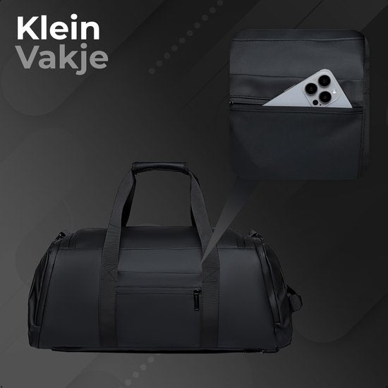 Sporttasche - Sporttasche Herren - Wochenendtasche für Herren - Sporttasche mit Schuhfach - Seesack - Fitnesstasche