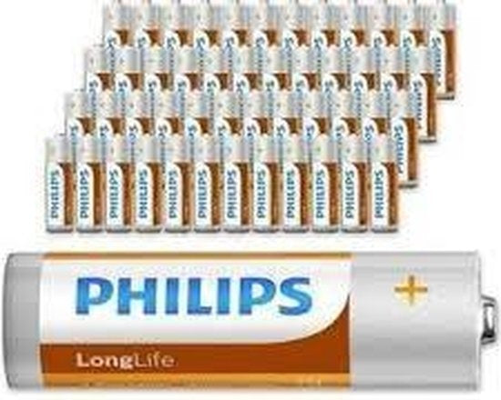 Philips LongLife AA-Batterien R6 - 12 Stück