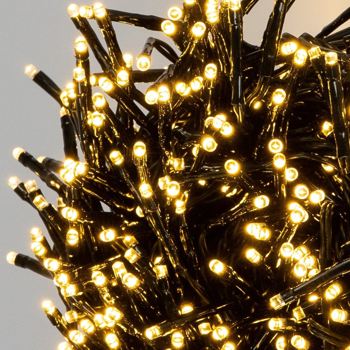 Nampook LED Weihnachtsbeleuchtung Mikrocluster – 1512 LEDs – Innen & Außen – 11 m – Warmweiß