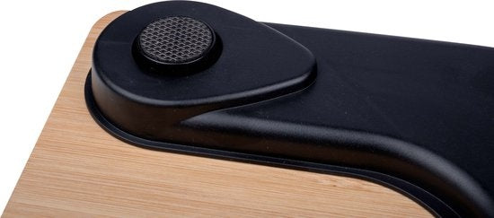 Grundig Personenwaage - Digitale Waage - bis zu 180KG - Bambus