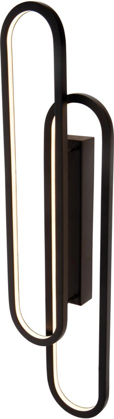 Lucide THELMA – Wandleuchte – LED, dimmbar – 1x35 W, 2700 K – Schwarz