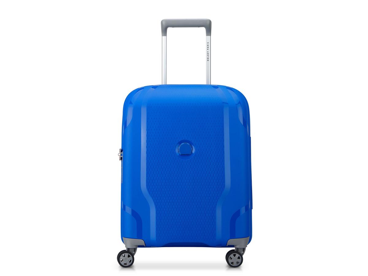 Delsey Clavel Carry-On S Slim Trolley – Kompakt und leicht – 55 x 40 x 20 cm – iBOOD Blue