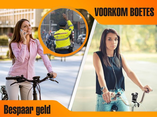 Hillar® Handyhalterung Fahrrad Universal - Smartphone-Halterung Fahrrad - Motorrad - Roller - GSM-Halterung Fahrrad