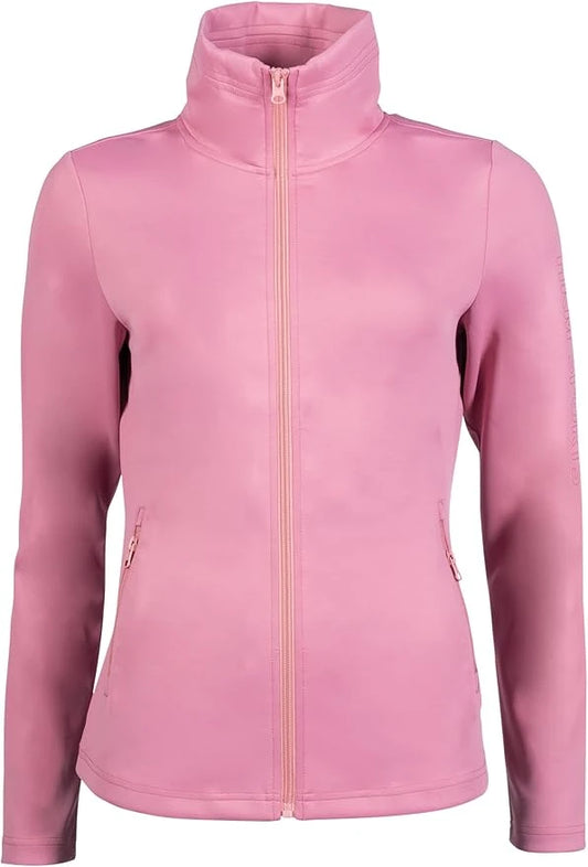 HKM - Damen Jacke Mary - Außentaschen mit Reißverschluss - Atmungsaktiv - XXL - Pink