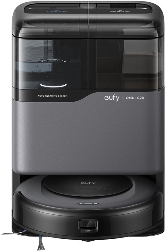 Eufy Omni C20 beutellos, Schwarz, Grau
