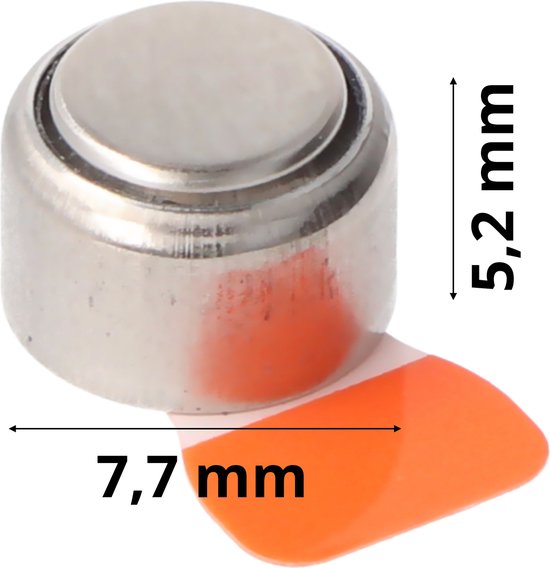 Rayovac Hörgerätebatterien - 105 mAh - 1,45 V - 7,7x5,2mm - 8 Stück
