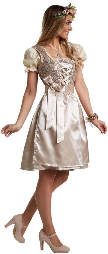Dressforfun Faschingskostüm Mini-Dirndl Burgau Modell 2 – Damen – Größe XXL