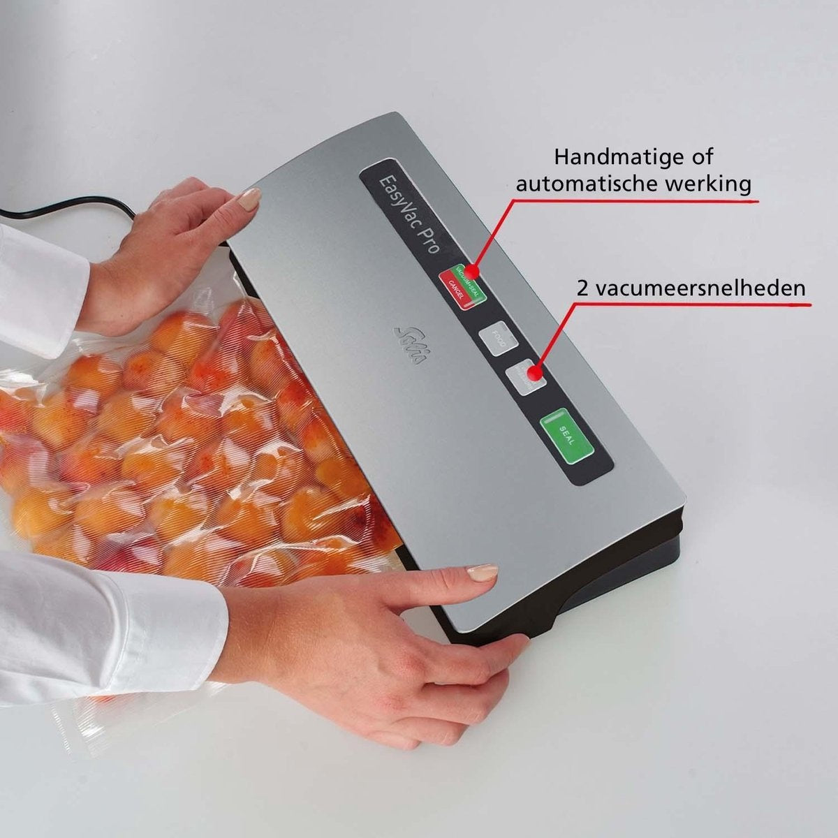Solis Vac Pro 569 - Saugmaschine mit Schlauchanschluss - Grau