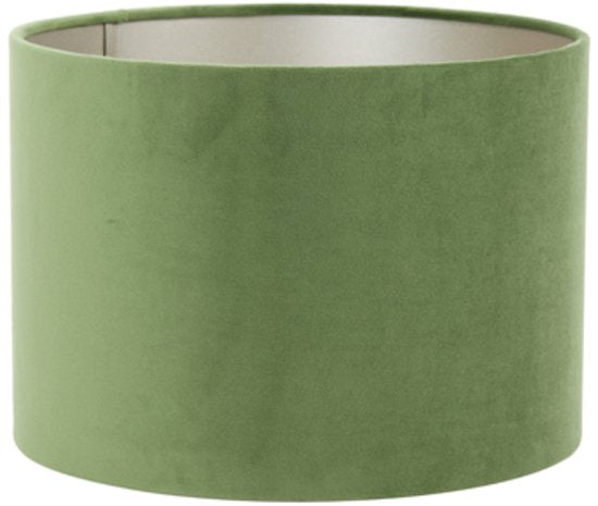 Light & Living – Lampenschirm VELOURS – Ø 40 x 30 cm – Grün