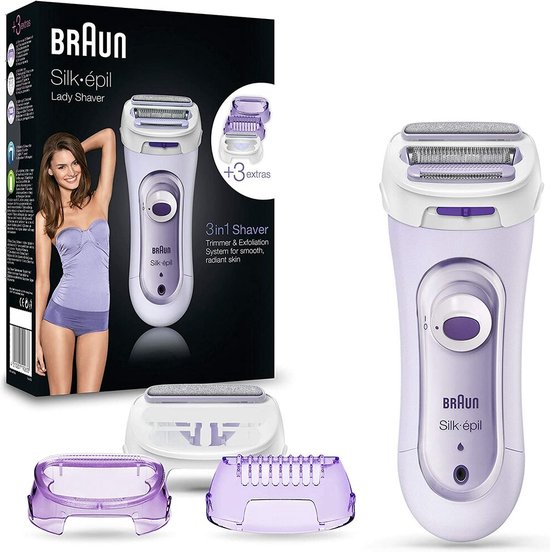 Braun Silk-épil 5-560 – Kabelloser Damenrasierer