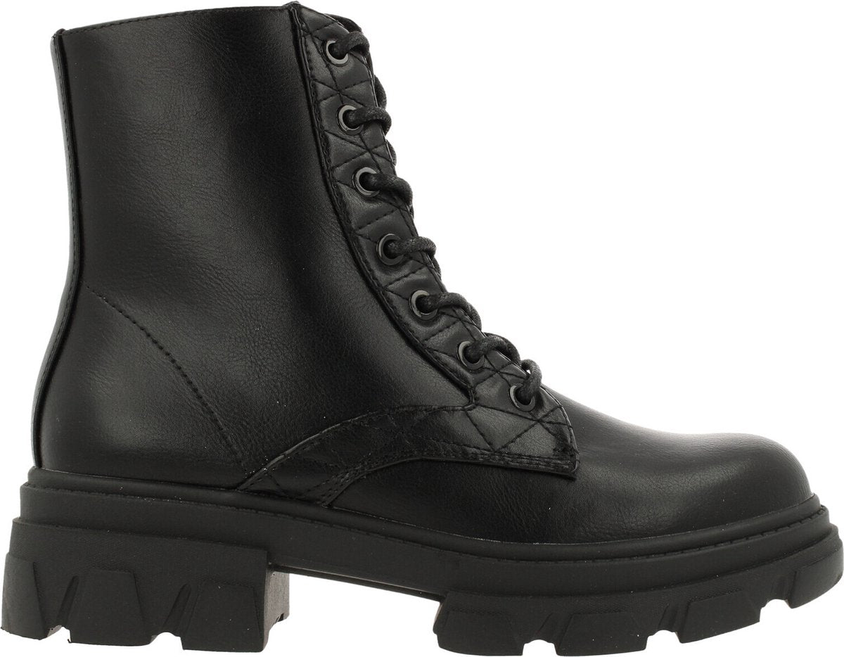 Bullboxer Damenstiefel - Größe 38 - Obermaterial PU - Sohle TR - Schwarz