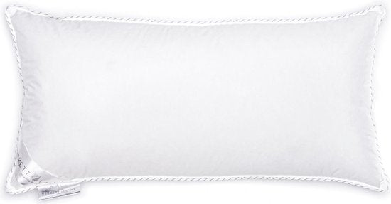 Heckett & Lane Platinum - Daunen - Kissen - Weich - 60x70 cm - Weiß