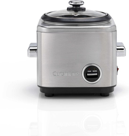 Cuisinart – Reiskocher mit Dampfgarer – Dampfgarer für 6 Personen – Multi-Kocher, BPA-frei – Schwarz
