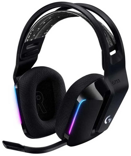 Logitech G733 LIGHTSPEED – Kabelloses Gaming-Headset – PS5/PS4 & PC – Schwarz