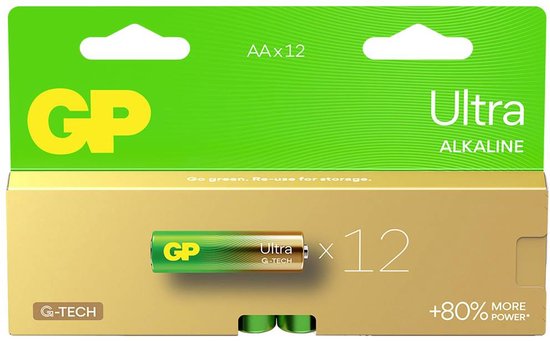 GP Ultra AAA-Batterie (Stift) Alkali 1,5 V, 12 Stück