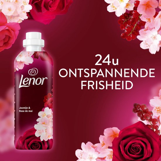 Lenor Weichspüler Jasmin & Rose de Mai, 55 Waschgänge, 1155 ml