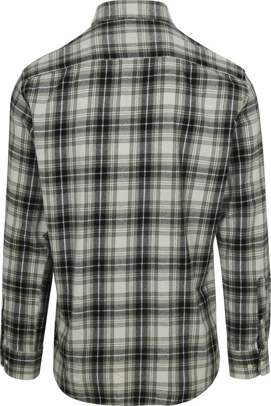 McGregor Hemd Flanell kariert Grün - Größe XL - Männer - Hemden Casual