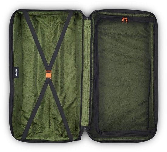 Delsey JS007C 82 cm Reisetasche mit Rädern - Schwarz