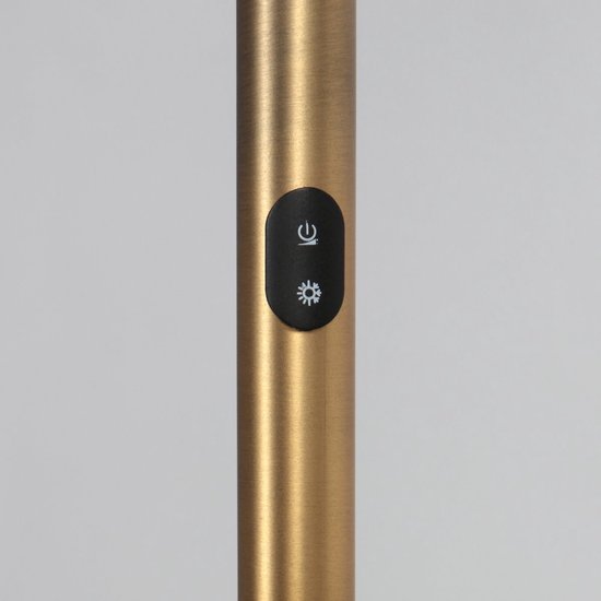 Stehlampe Steinhauer Daphne 2 4601BR – bronzefarbene Leselampe aus Metall und Elektronik, verstellbarer Lichtstrahl, klassischer Stil, ideal für den Innenbereich