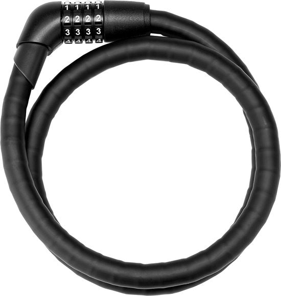 Abus Steel-O-Flex Tresor 1360/110 Kabelschloss – 110 cm – Schwarz