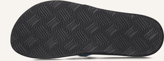 Reef The Ripper Herren-Flip-Flops – Schwarz/Blau – Größe 43