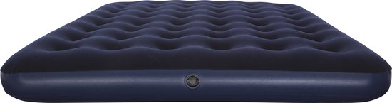 Bestway Pavillo Luftmatratze mit beflockter Oberfläche – Queen-Size – 203 x 152 x 22 cm – 67003 – Blau