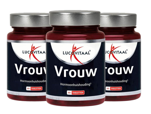Lucovitaal Frau Hormonhaushalt – Hormonunterstützung – 3 x 60 Tabletten
