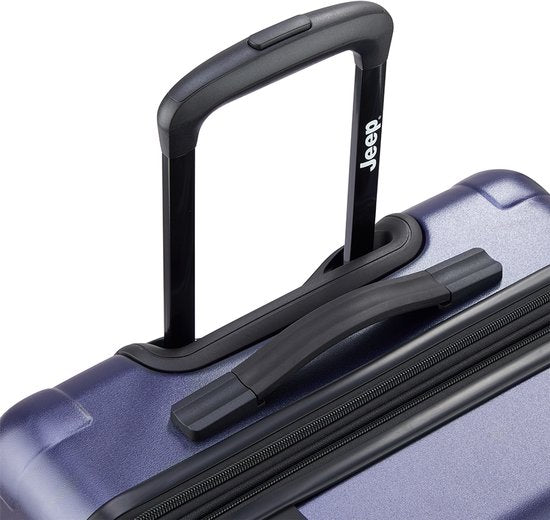 Delsey JH004C 68 cm erweiterbarer Reisekoffer – Blau