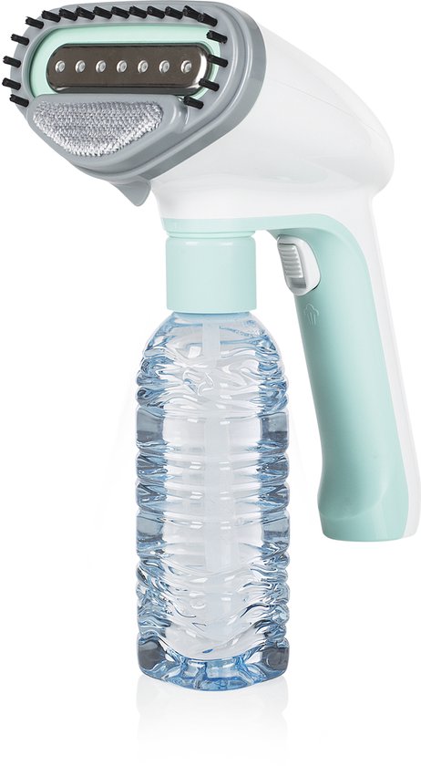 Princess 332846 Kleiderdampfer – Handdampfer – 2 Dampfstufen – Abnehmbarer Wassertank – Schnelles Aufheizen – inklusive Aufsteckbürste – 1600 W