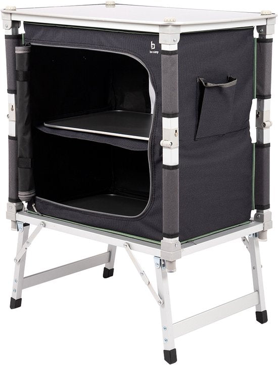 Bo-Camp – Kochschrank/Aufbewahrungsschrank – Edith – Leicht zusammenklappbar – 65 x 45 cm