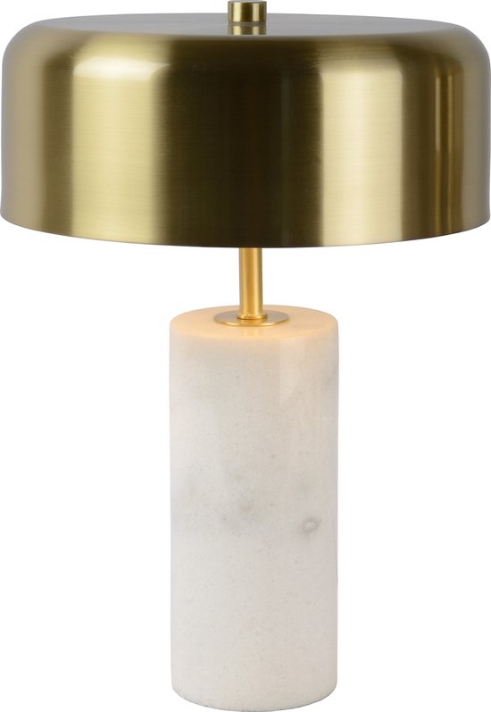Lucide MIRASOL – Tischlampe – Ø 25 cm – 3xG9 – Weiß