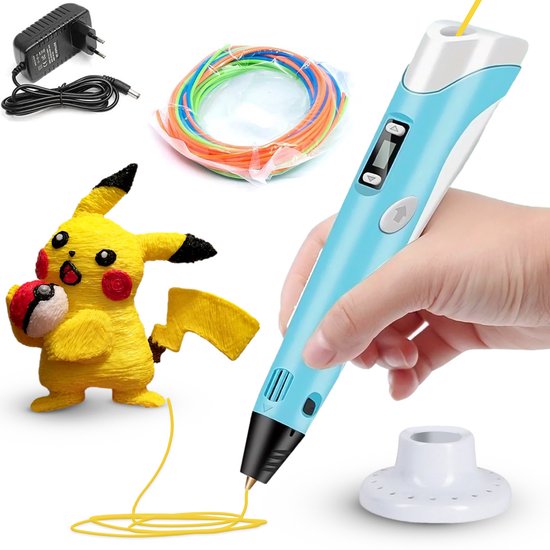 Diydash 3D Pen Starter Kit - inkl. Minen/Filament - Set- Zeichnen - Pink - Stifte - Für Kinder und Erwachsene - Starter Kit - Zubehör
