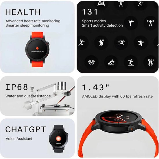 CMF Watch 3 Pro – Smartwatch – 47 mm – Dunkelgrau