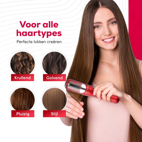 La Nou® Splitterentferner - Inkl. Zubehör - Rot