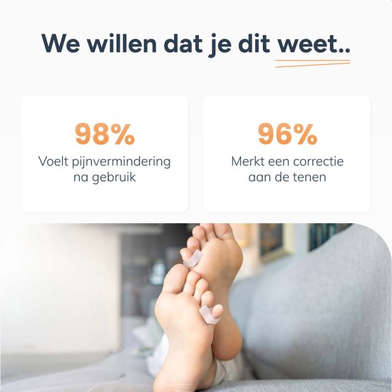 Alyze Toe Spread Silicon - 2 Stück - Hallux Valgus Corrector - Zehenschutz - Zehenspreizer - Zehenkorrektur - Hammer Toe Brace - Körperpflege