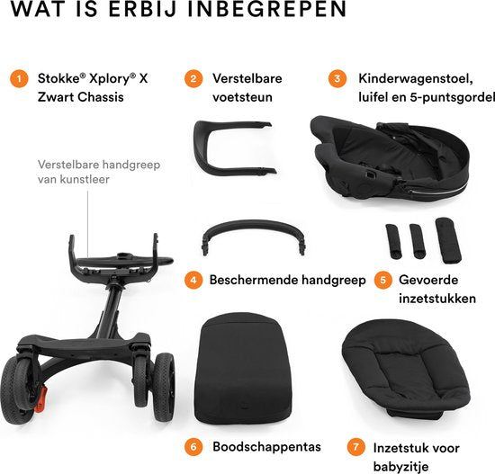 Stokke® Xplory® X Kinderwagen – Ruby Red