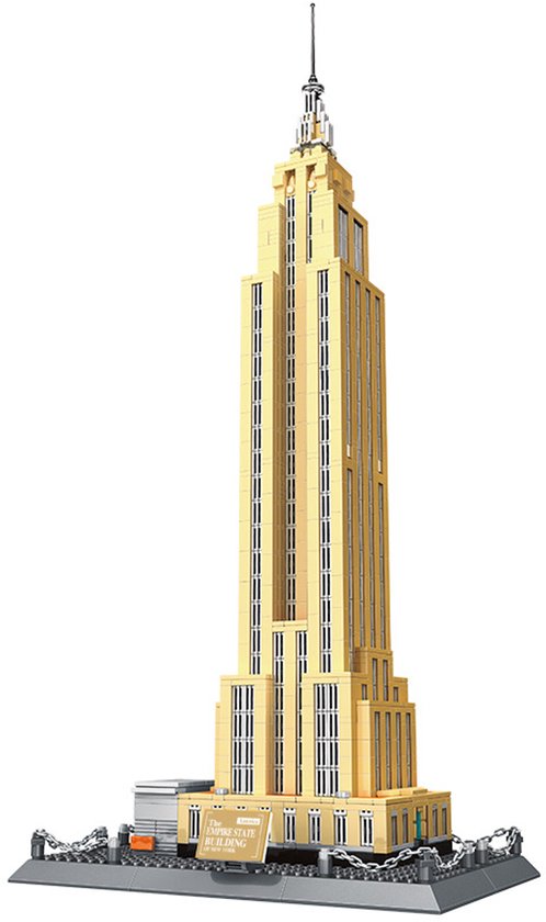 Wange Spielzeug-Bausätze – Empire State Building – 5212
