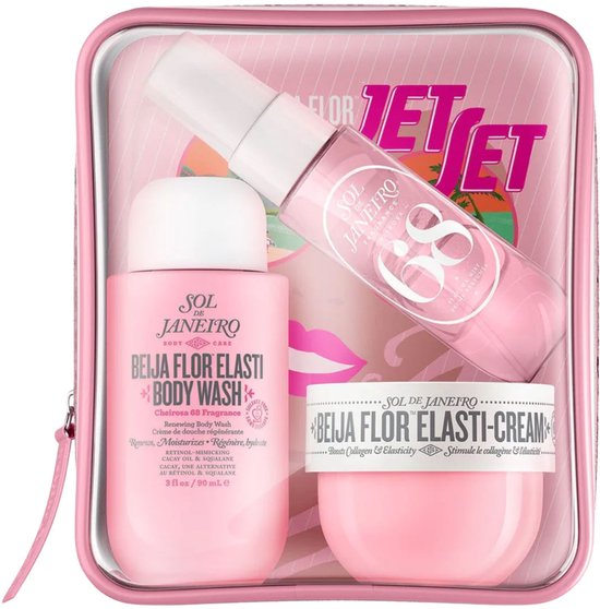 Sol de Janeiro Beija Flor Jet Set – Körperlotion, Duschgel & Handcreme – 170 ml