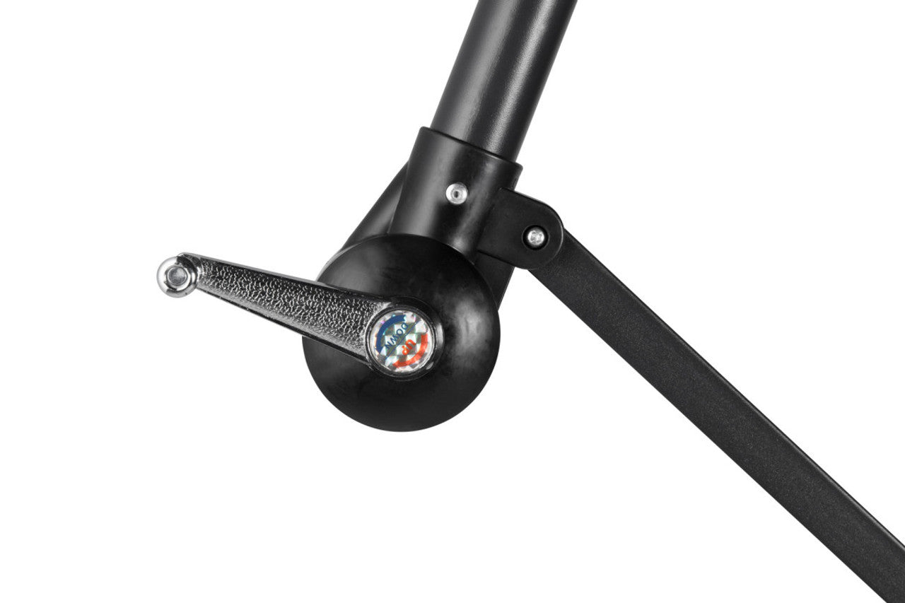 Lifa Garden - Hängesonnenschirm Premium - inkl. wasserdichte Sonnenschirmhülle - Polyester - 300 x 300 x 250 cm - Taupe