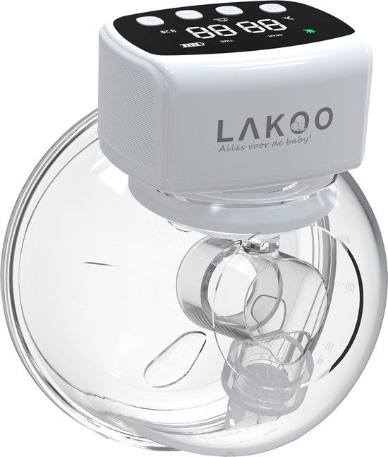 LAKOO Pro 1 Milchpumpe - Kabellos elektrisch - Handfrei - Milchpumpen