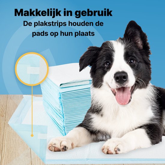 Jake and Jacky 240 Puppy Training Pads 60 x 90 cm - mit Klebestreifen - Toilettentraining Hund - Hundetoilette - Pinkelpads Hund - Extra Large