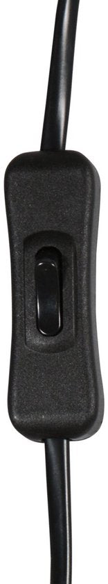 Wandleuchte Bollique 4609ZW – schwarze Wandleuchte aus Metall mit Rauchglas, E14-Fassung, trendiger Stil – Steinhauer