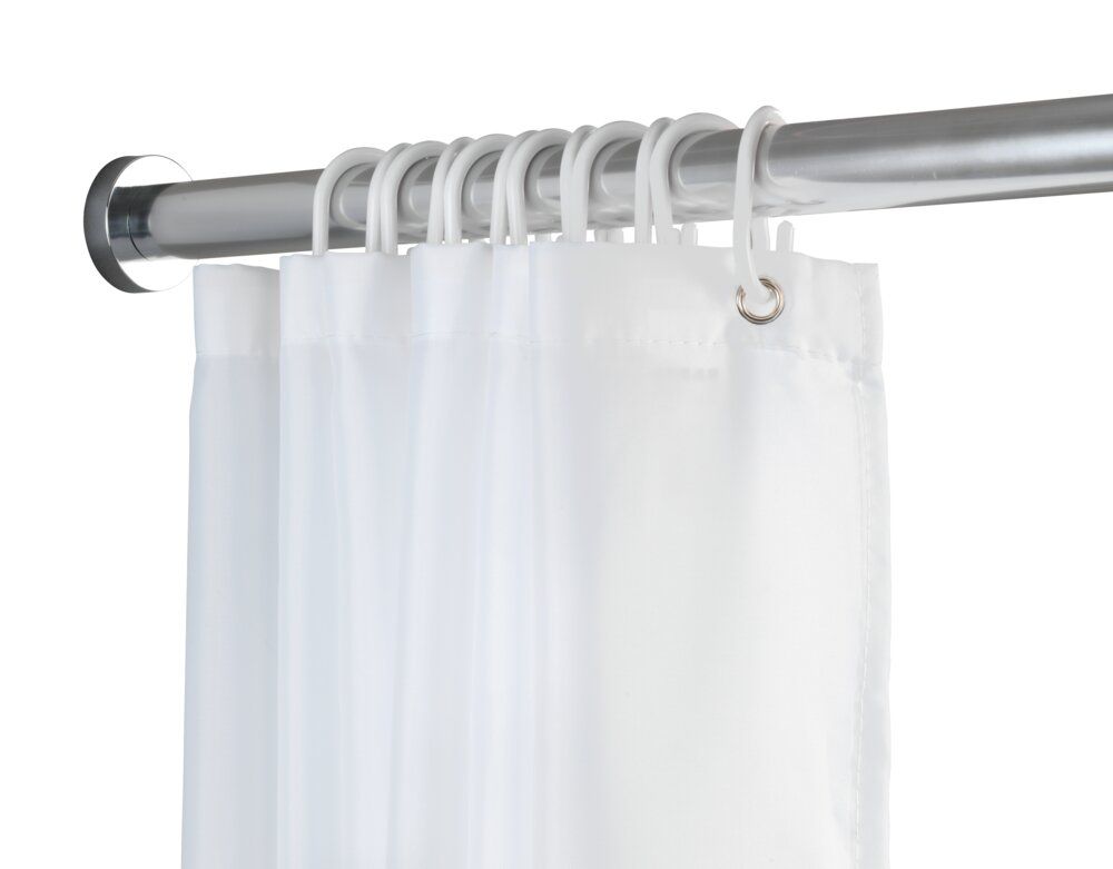 WENKO Luz Teleskop-Duschstange Chrom – 70–115 cm – Edelstahl