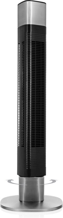 Ventilatoren - Princess 350000 - Intelligenter Turmventilator; Schwarz; Timerfunktion; Ventilator; Intelligenter Ventilator; Fernsteuerung und App steuerbar; Energieeffiziente Kühlung