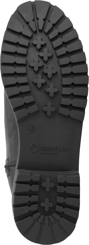 Travelin' Husby Men - Stiefel - Wollgefüttert - Schwarz - Größe 45