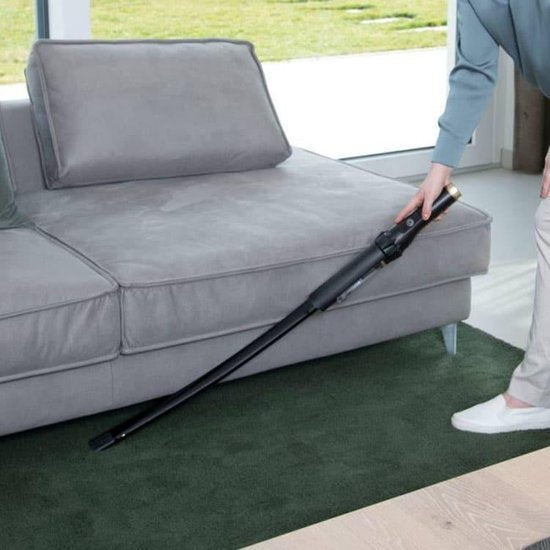 Livington Prime Everyday kabelloser Handstaubsauger ohne Beutel – Handstaubsauger mit einer Leistung von 90 Watt – inkl. 3 Aufsätze – schwarz