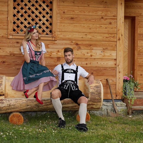 Dressforfun Faschingskostüm Mini-Dirndl Berchtesgaden Modell 2 – Damen – Größe S