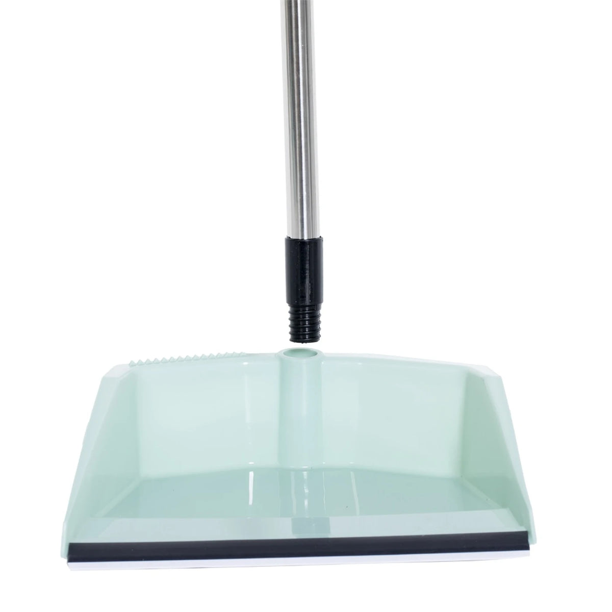 Handkehrset Blau – 70 cm Stiel – 25,5 cm breite Kehrschaufel – 80 mm Borsten