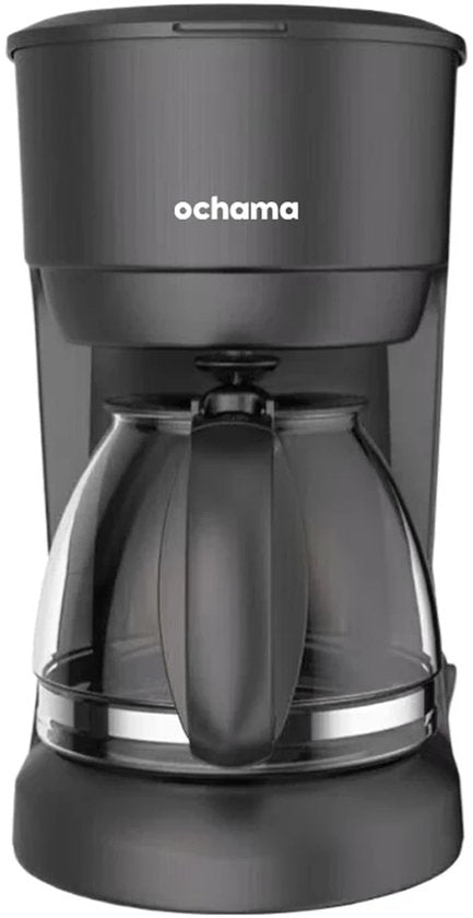 Ochama Tropfkaffeemaschine, kompakte, vollautomatische Filterkaffeemaschine, Mini-Kaffeemaschine für zu Hause und das Büro, inklusive Kaffeekanne