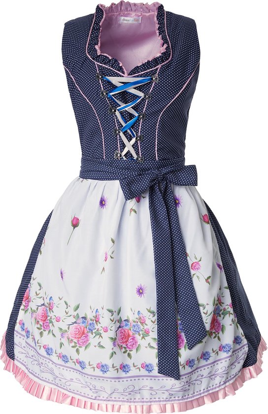 Dressforfun Minidirndl Garching Modell 1 - XL - Kostümfasching - Oktoberfest - Verkleiden - Partykleidung - Party - Partykleidung